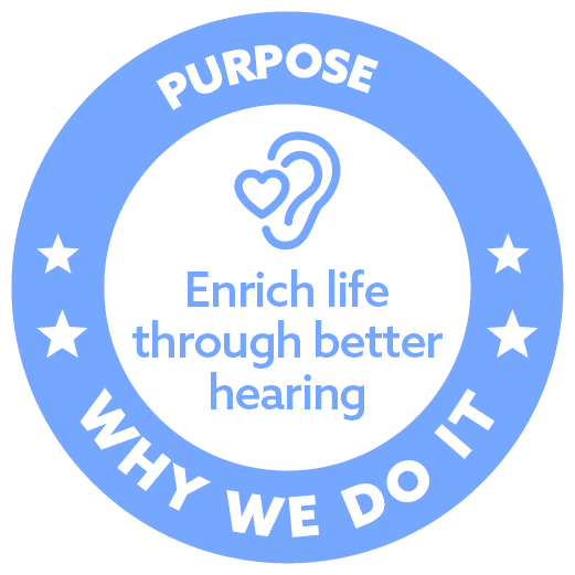 Purpose: Enrich life through better hearing — Why We Do It