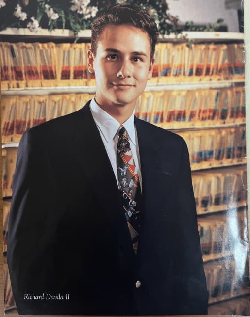 Richard Davila II, professional portrait, early 1990s