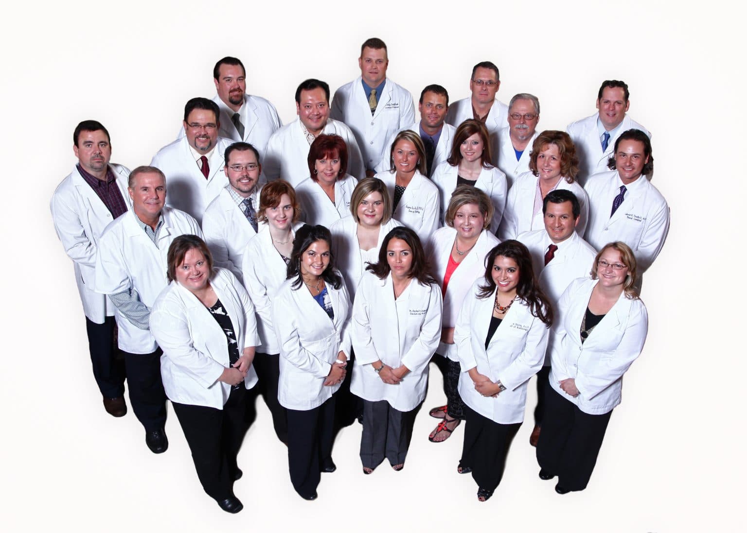 Livingston Hearing team photo, circa 2010